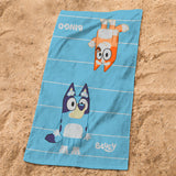 Serviette de bain et de plage Bluey Duo