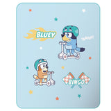 Plaid Polaire Bluey Trotinette