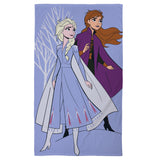 Serviette de bain et de plage Disney Home Frozen 2 Sisters