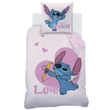 Parure de lit Disney Home Stitch Cupidon