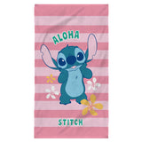 Serviette de bain et de plage Disney Home Stitch Ohana
