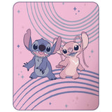 Plaid Polaire Disney Home Stitch Wavy