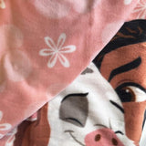 Plaid Polaire Disney Home Vaiana Pua