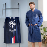 Drap de plage FFF Deux Etoiles