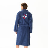 Peignoir adulte FFF Champions Col Kimono