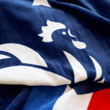 Drap de plage FFF Deux Etoiles