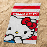 Drap de plage Hello Kitty Red