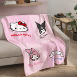 Plaid Polaire Hello Kitty Réunion