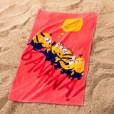 Drap de plage Les Minions Banana
