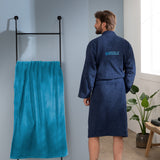 Peignoir adulte OM Ruban Col Kimono