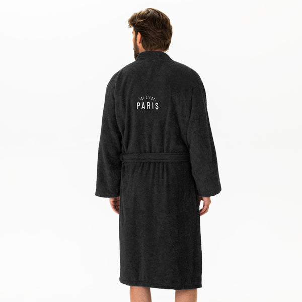 Peignoir adulte PSG Premium Col Kimono