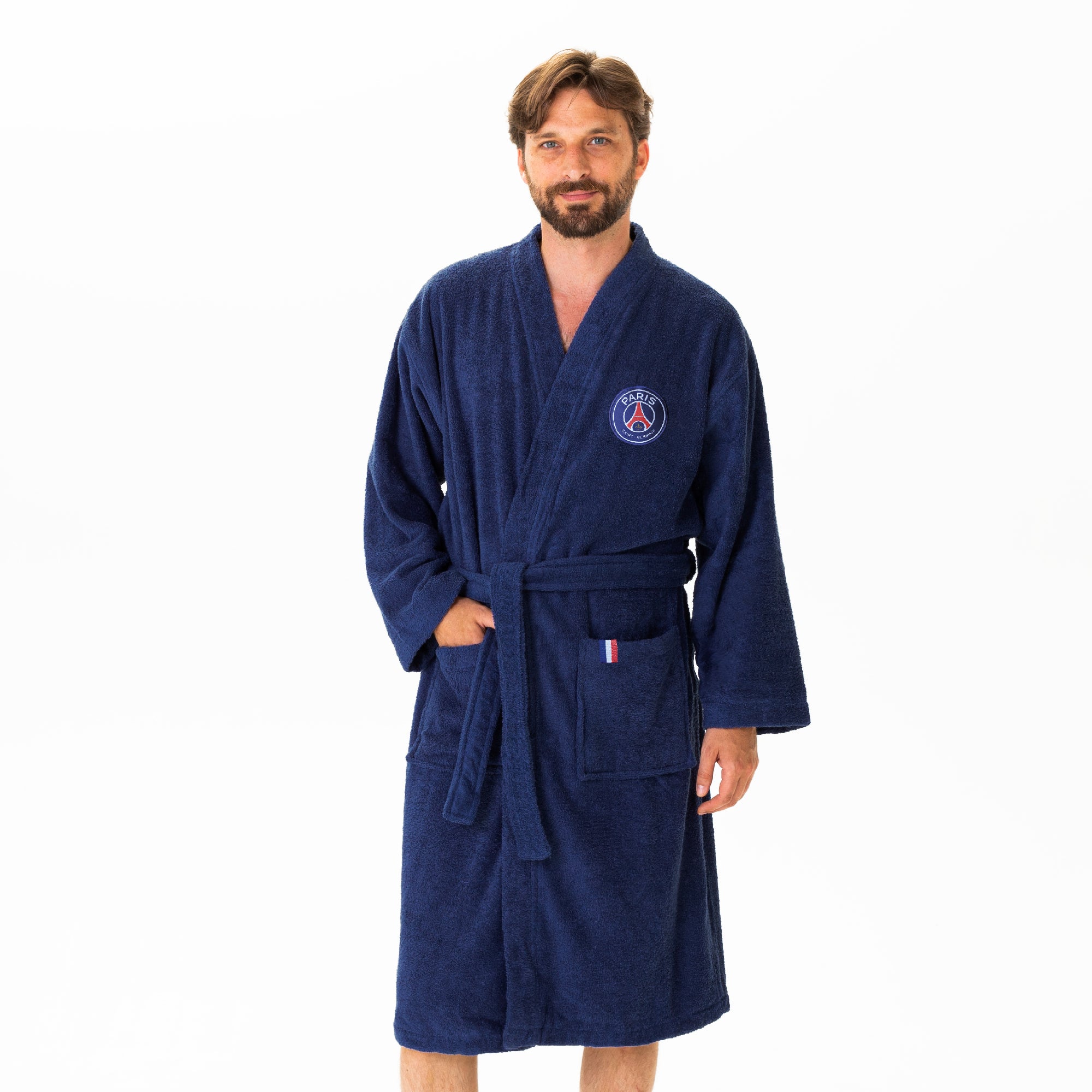 Peignoir Qualité OMYDREAM Ruban Peignoir Homme (lot De 1 Peignoir