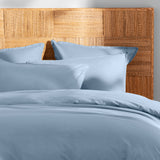 Lot de 2 Taies d'oreiller Coton Lavé Volant