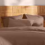 Lot de 2 Taies d'oreiller Coton Lavé Volant