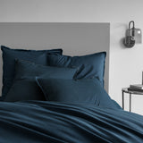 Lot de 2 Taies d'oreiller Coton Lavé à Franges