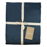 Lot de 2 Taies d'oreiller Coton Lavé à Franges