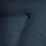 Lot de 2 Taies d'oreiller Coton Lavé Volant