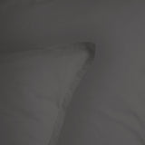 Lot de 2 Taies d'oreiller Coton Lavé Volant