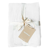 Lot de 2 Taies d'oreiller Gaze de coton