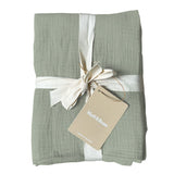 Lot de 2 Taies d'oreiller Gaze de coton