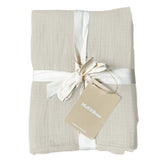 Lot de 2 Taies d'oreiller Gaze de coton