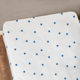 Drap housse Nuit Etoilée Bleu/blanc