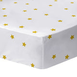 Drap housse Nuit Etoilée Bleu/blanc