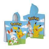 Ensemble cape de bain et drap de plage Pokémon