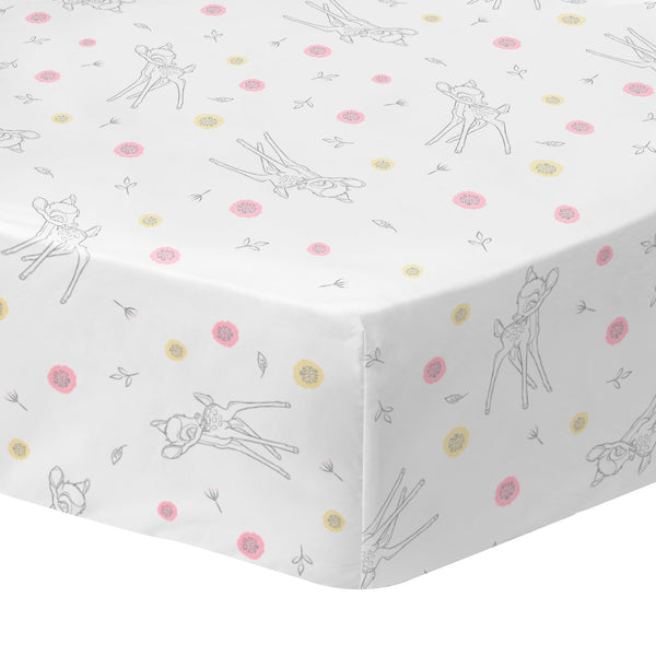 Drap housse Disney Home Bambi Flowers