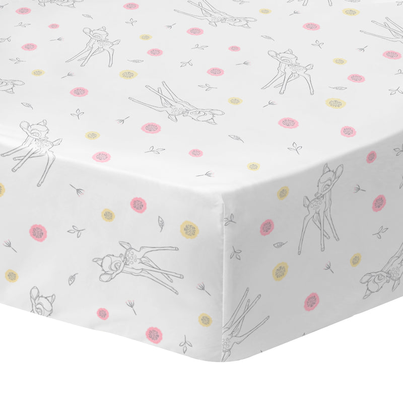Drap housse Disney Home Bambi Flowers