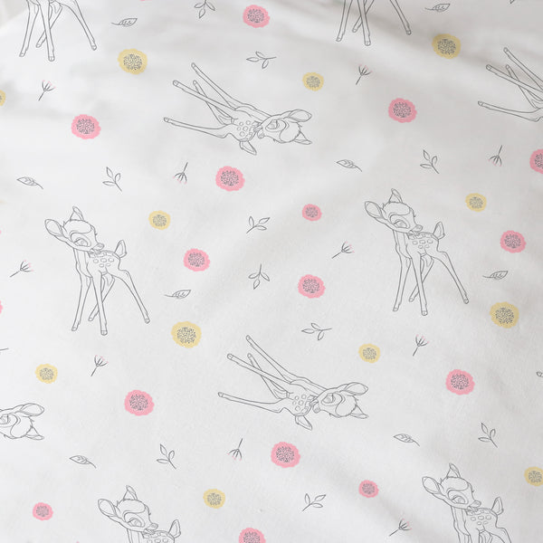 Drap housse Disney Home Bambi Flowers