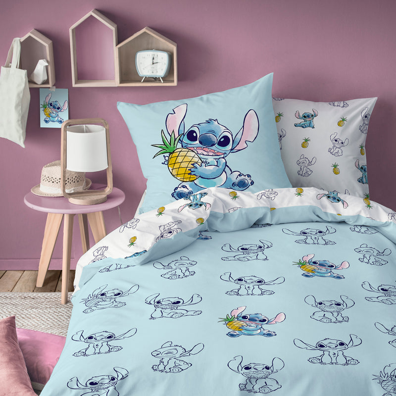 Parure de lit Disney Home Stitch Ananas