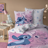Parure de lit Disney Home Stitch Bisous