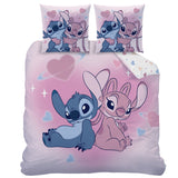 Parure de lit Disney Home Stitch Bisous