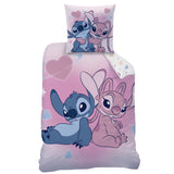 Parure de lit Disney Home Stitch Bisous