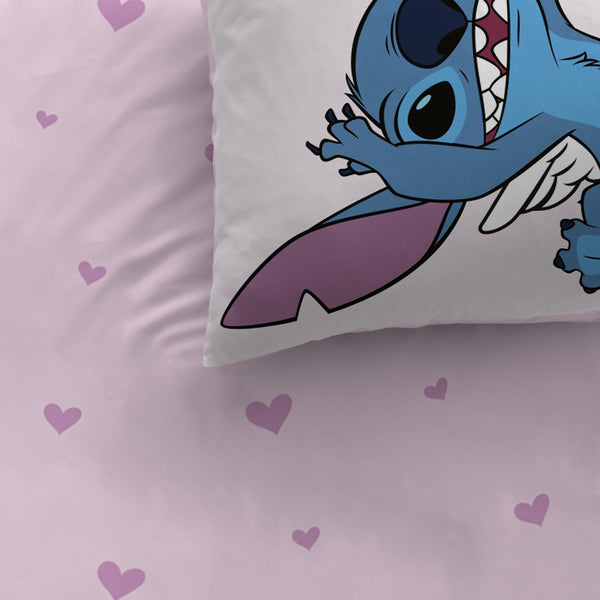 Parure de lit Disney Home Stitch Cupidon