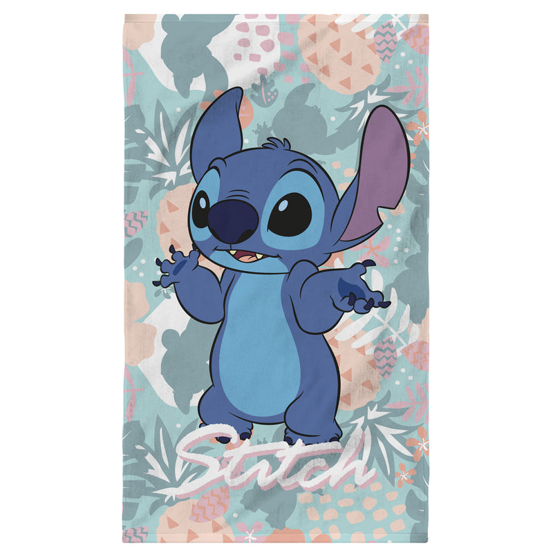 Drap de Plage Disney Home Stitch Tropics