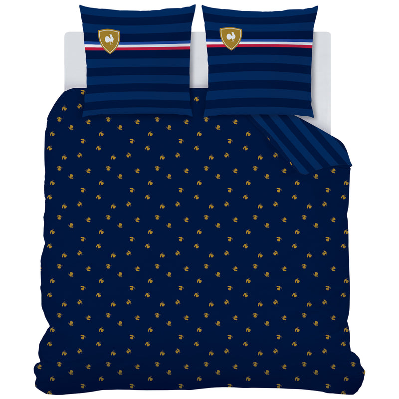 Parure de lit France Rugby Blason