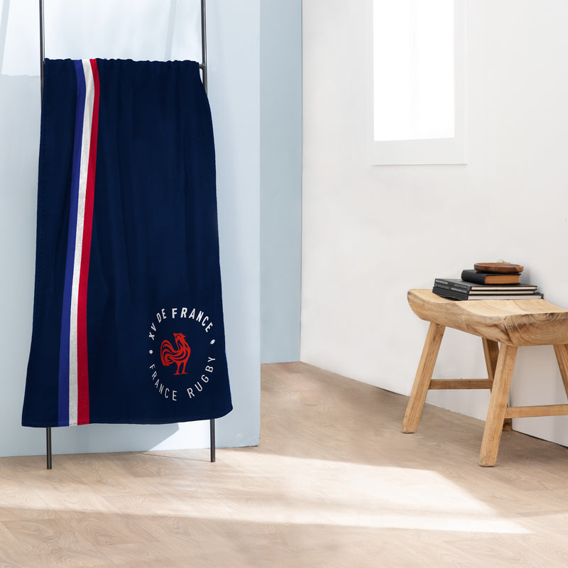 Drap de plage FFR Tricolore