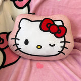 Coussin forme Hello Kitty Wink