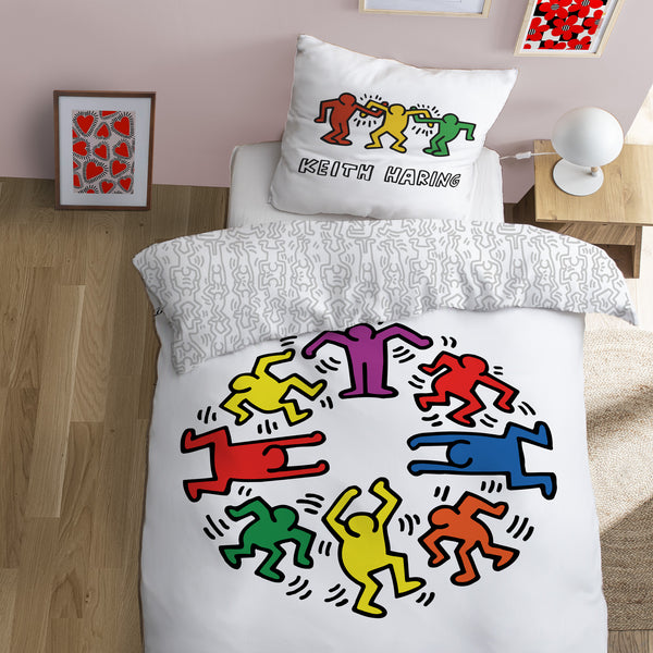 Parure de lit Keith Haring Party