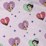 Drap Housse KPop Demon Hunters Heart 90x190/200cm - Bonnet 30cm