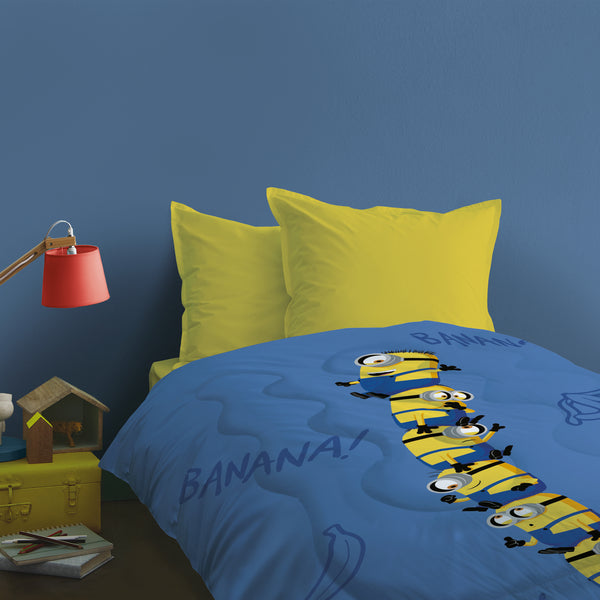 Couette imprimée Les Minions Banana