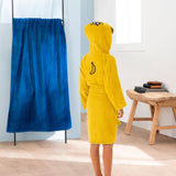 Peignoir enfant Les Minions Banana Capuche