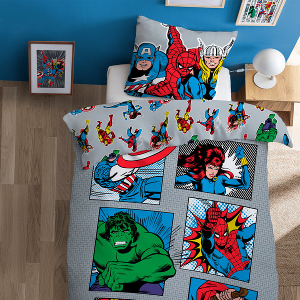 Parure de lit Avengers Home Comics