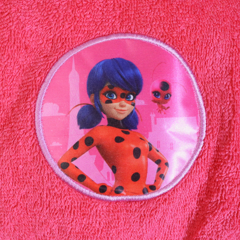 Peignoir enfant Miraculous Ladybug Sparkle Capuche