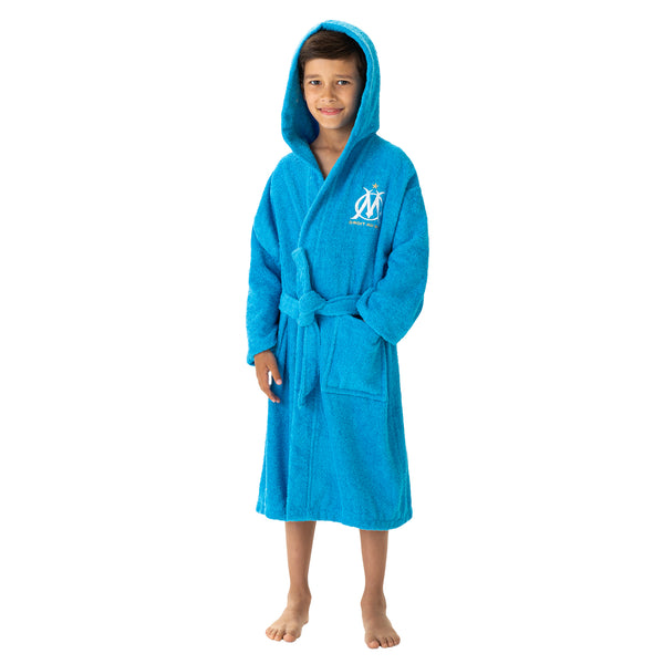 Peignoir enfant OM 2020 Capuche