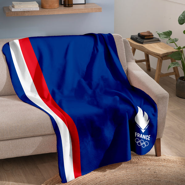 Plaid Paris 2024 EFR OLY Drapeau