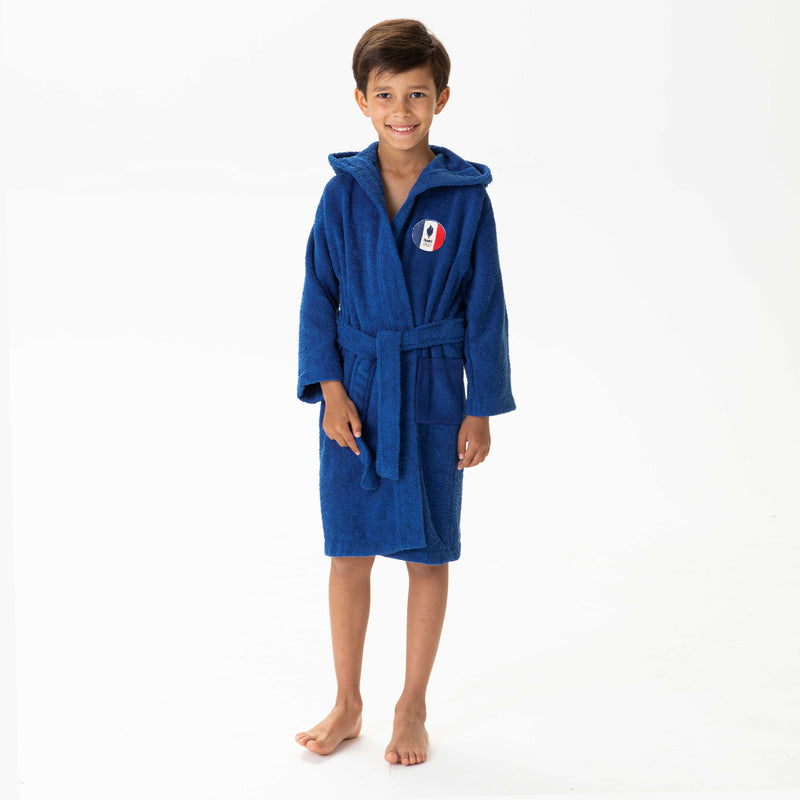 Peignoir enfant Paris 2024 EFR OLY Patriote