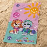 Drap de plage Pat patrouille Soleil